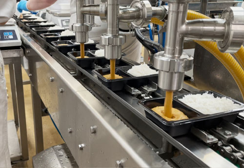 Tříhlavová plnička