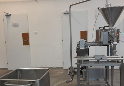 Plnička RSP 11.1 s čerpadlem a zásobním vozíkem